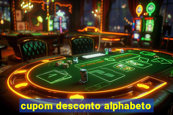 cupom desconto alphabeto